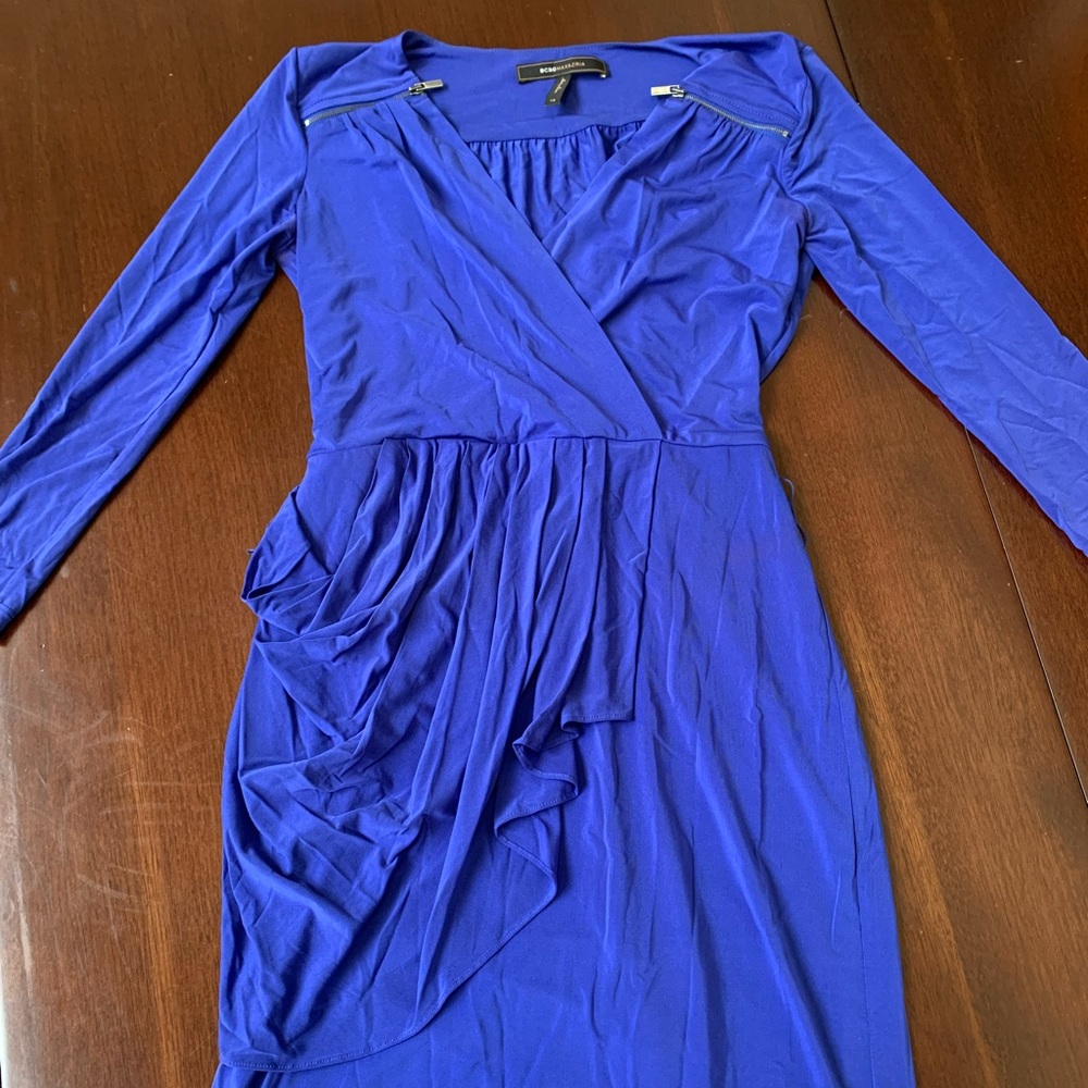 BCBG Myrna royal blue dress xs, used